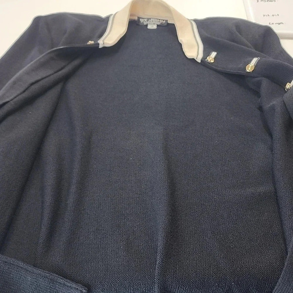 St. John Collection by Marie Gray Zip Up Long Sleeve Blazer Women's 14 -8184 - Picture 7 of 13